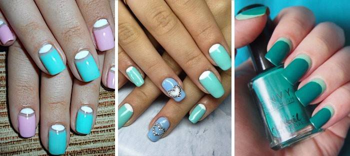 Manicure Crescent Mint