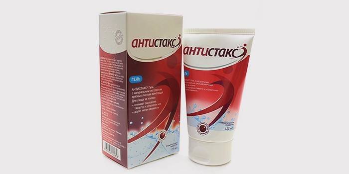 Antistax - crema para la prevención de venas varicosas
