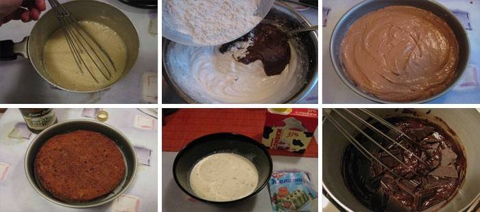Passo a passo, preparação de bolo de chocolate