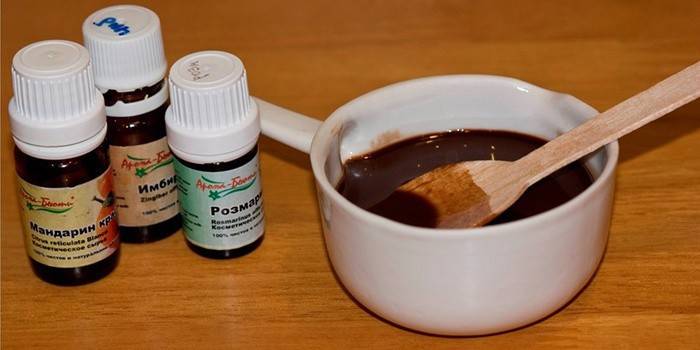Chocolate derretido