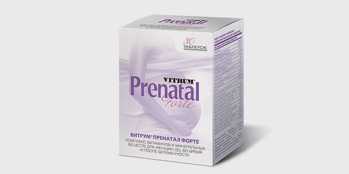 Vitrum Prenatal Forte pre tehotné ženy