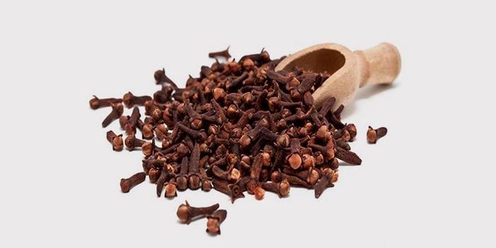 Infusão de cravo para o tratamento de remédios populares amigdalite