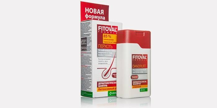 Szampon Fitoval do leczenia łupieżu w domu