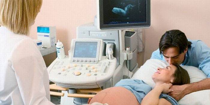 Mulheres grávidas são prescritos ultra-som