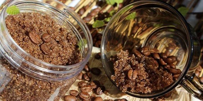 Café con miel para envolturas caseras