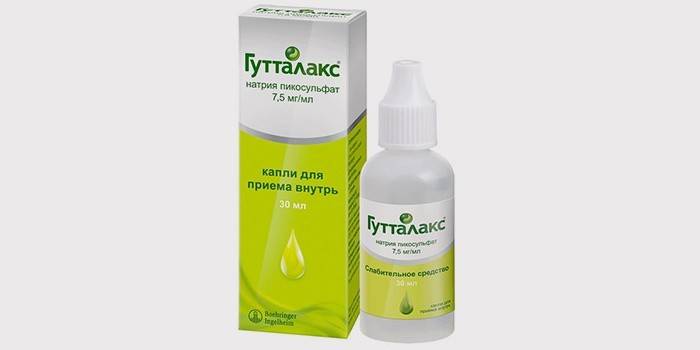 Guttalax pri ťažkej zápche