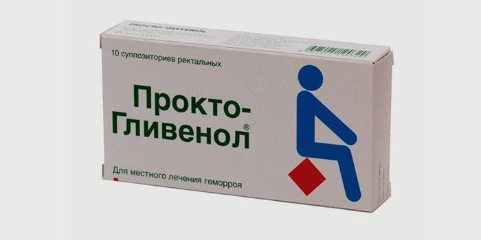 Proctoglivenol - doodbytnicze czopki doodbytnicze na zapalenie gruczołu krokowego