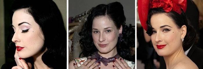 Ojos de Dita Von Teese