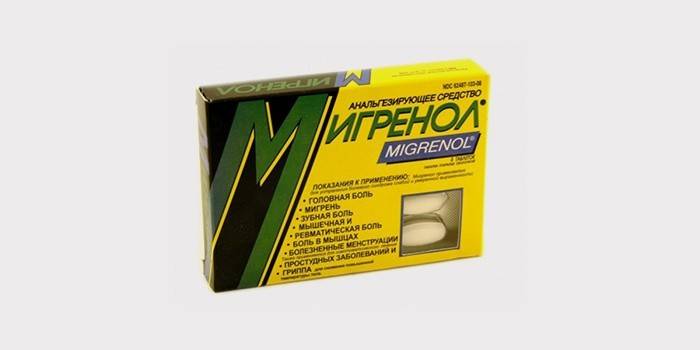 Migrenol para enxaqueca