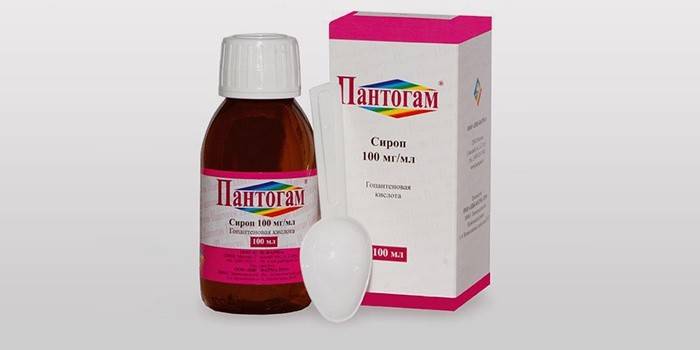 Um medicamento sedativo para crianças - Pantogam