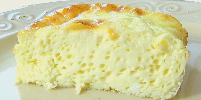 Svieža omeleta uvarená vo viaczásobníku