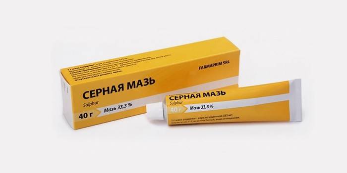 Maść siarkowa do leczenia łupieżu