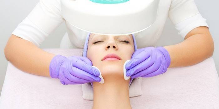 Limpeza facial