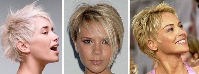 Pixie en cabello corto
