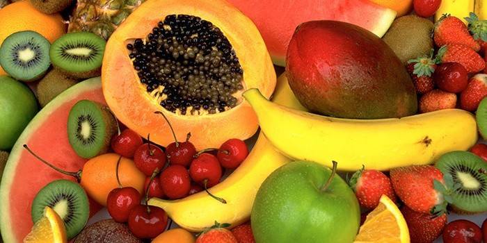 Frutas diferentes