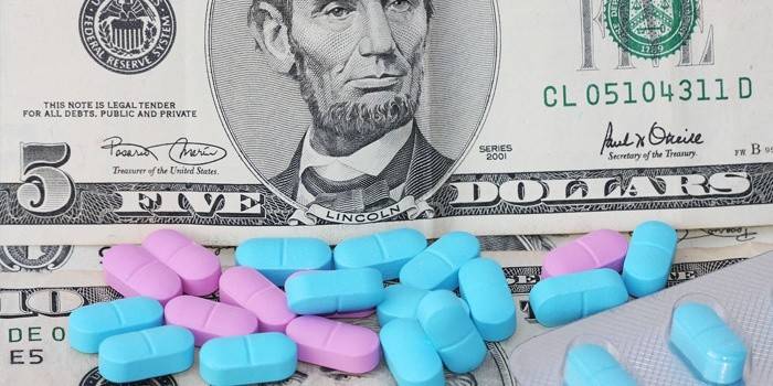 Costo de medicinas