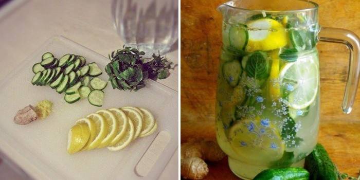 Ginger Cucumber Mix