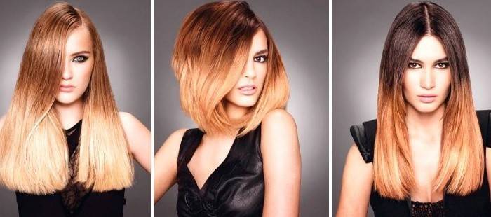 Opções para iluminar as extremidades do cabelo
