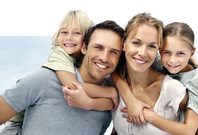 Família feliz