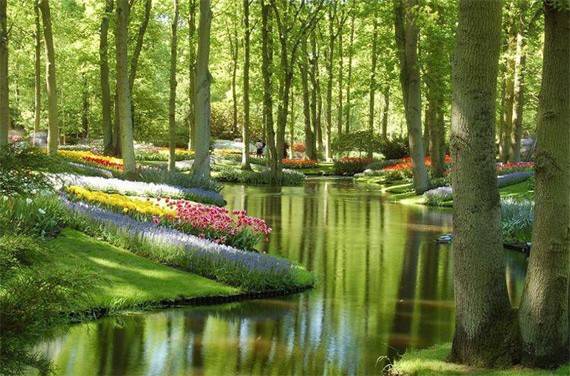 Keukenhof en los Países Bajos