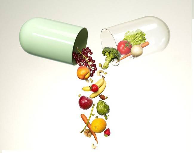 Legumes, frutas