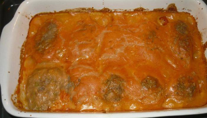 Pieczenie w sosie pomidorowo-kwaśnym