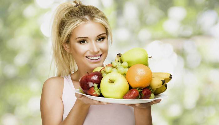 Fruta para uma dieta saudável