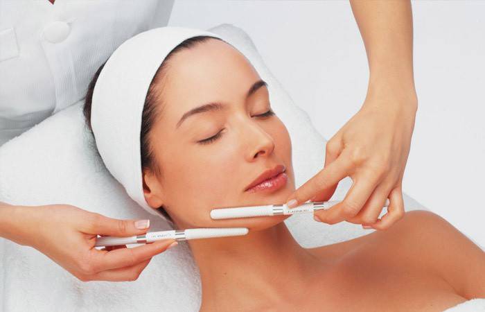 Procedimento cosmético para eliminar o inchaço