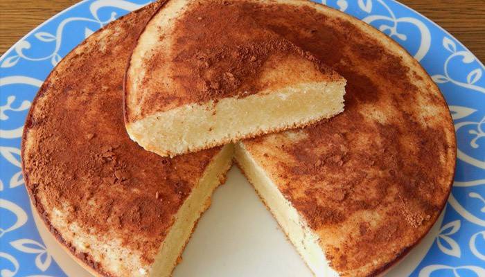 Torta de queijo cottage