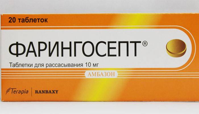Pharyngosept tabletas para el dolor de garganta