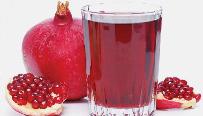 Jugo de granada