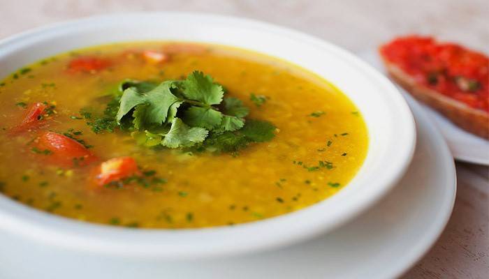 Sopa magra de ervilha