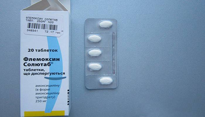 Flemoxín solutab tablety