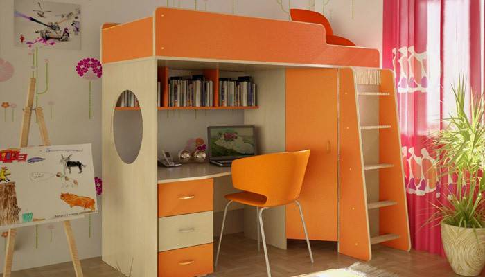 Design loft camas para meninas