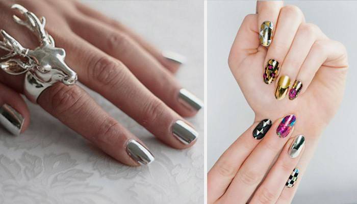 Opcje dla Mirror Nail Art