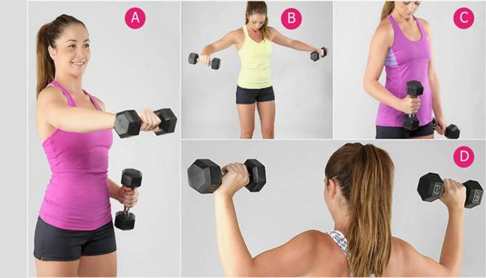 Ejercicio de brazo y hombro