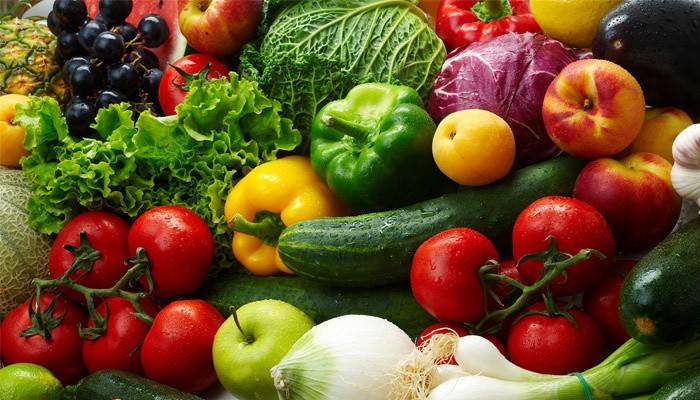 Frutas y verduras para aumentar la inmunidad.
