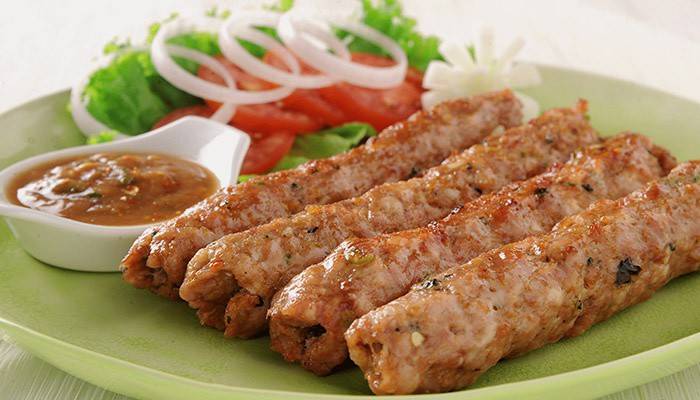 Hovädzie mäso Lula Kebab