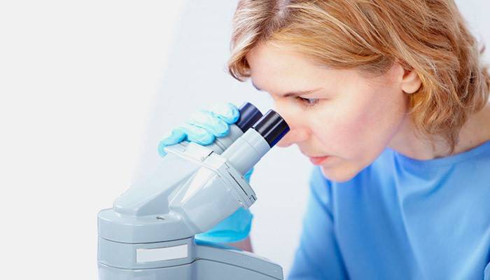 Badanie laboratoryjne rozmazu na liczbie komórek nabłonkowych