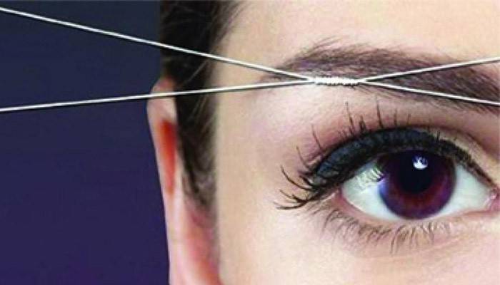 Modelagem de sobrancelhas de rosca