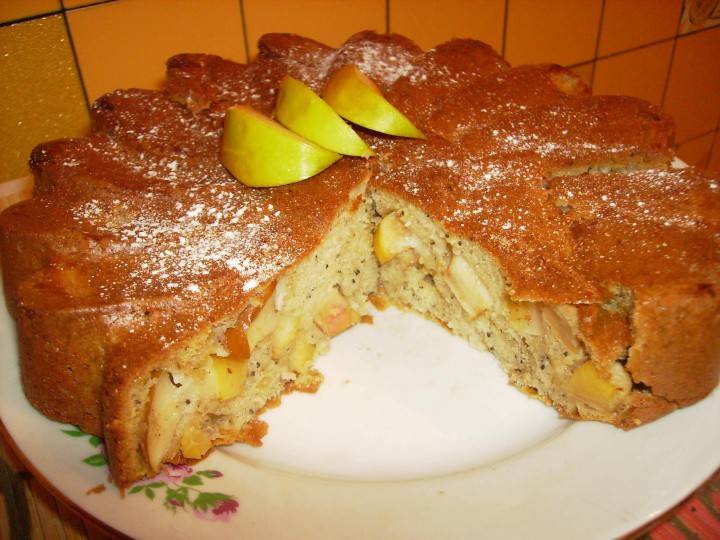 Tarta de manzana rápida