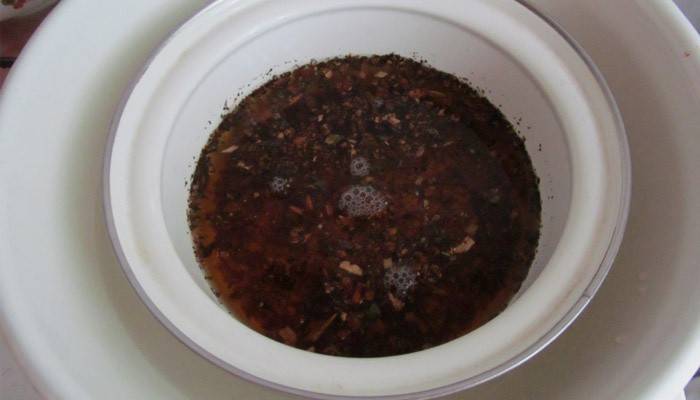 Cozinhando infusão