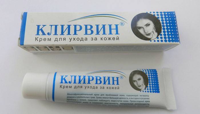 Creme de Clearwin contra a acne