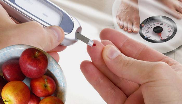 Teste de açúcar no sangue