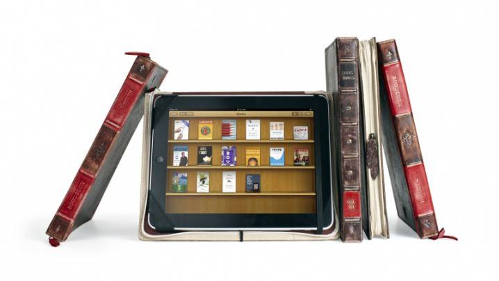 Książki i tablet