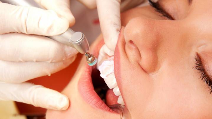 Cepillo de dientes higiénico en odontología