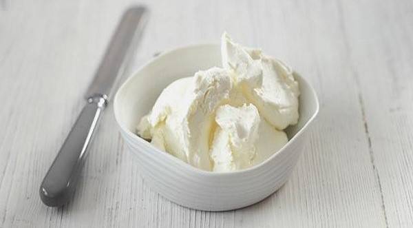 Queso Philadelphia sobre Yogurt