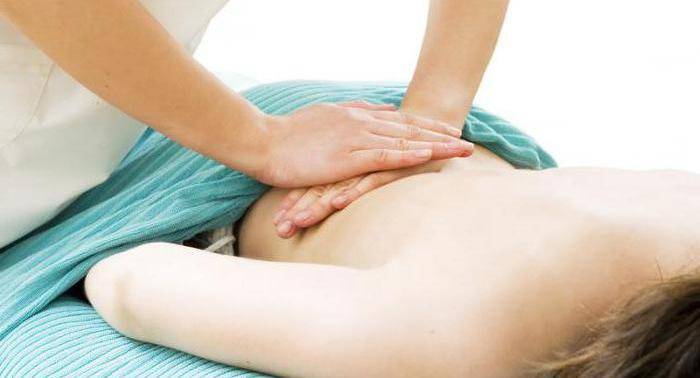 Masaje de espalda para el dolor muscular de la espalda baja