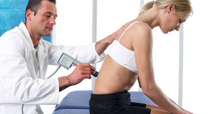 Fisioterapia para la lumbargia de la columna.