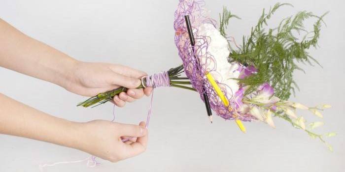 Como fazer um buquê com suas próprias mãos